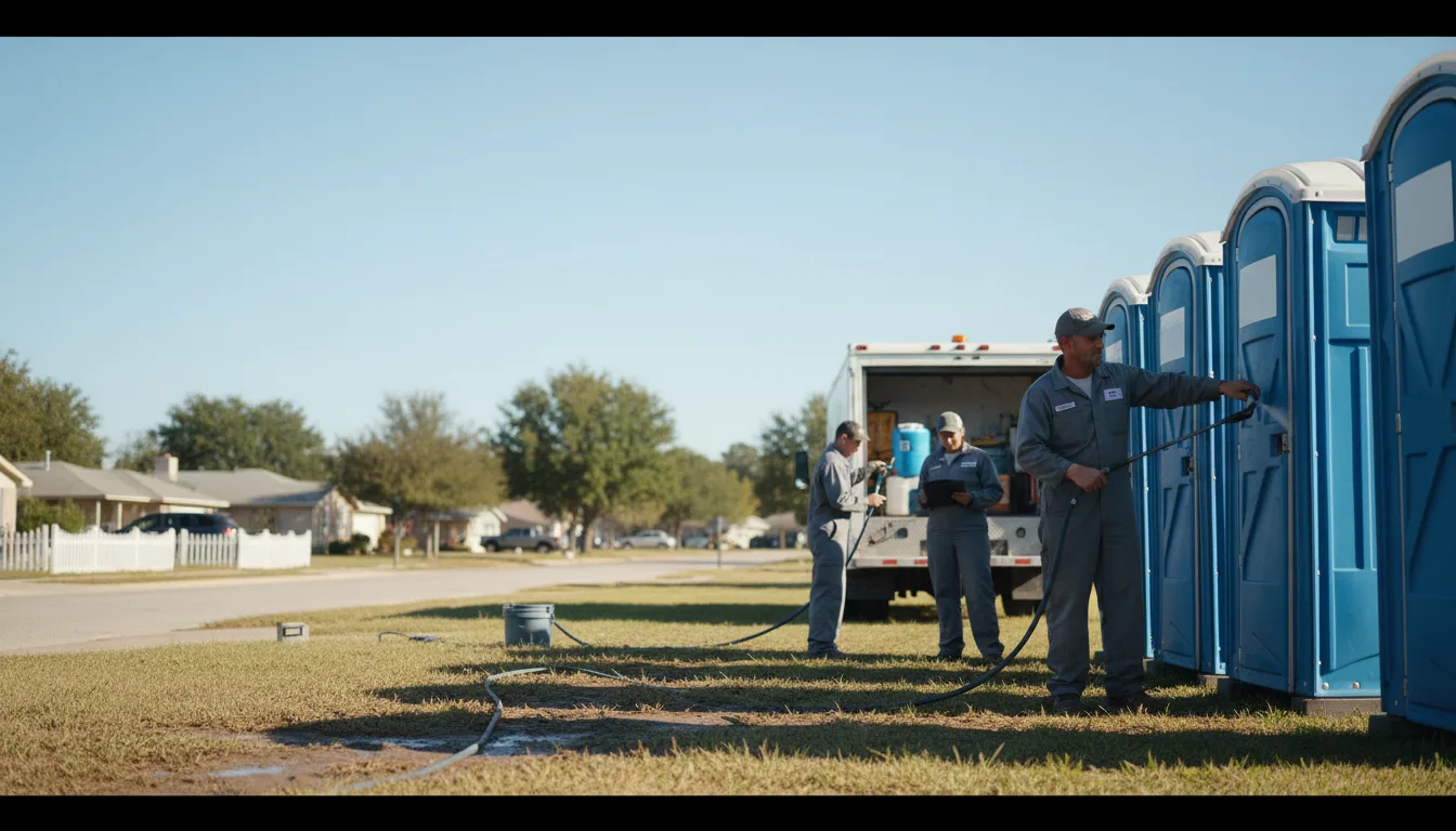 Long-Term Portable Toilet Rental in Huntingtown, MD near me